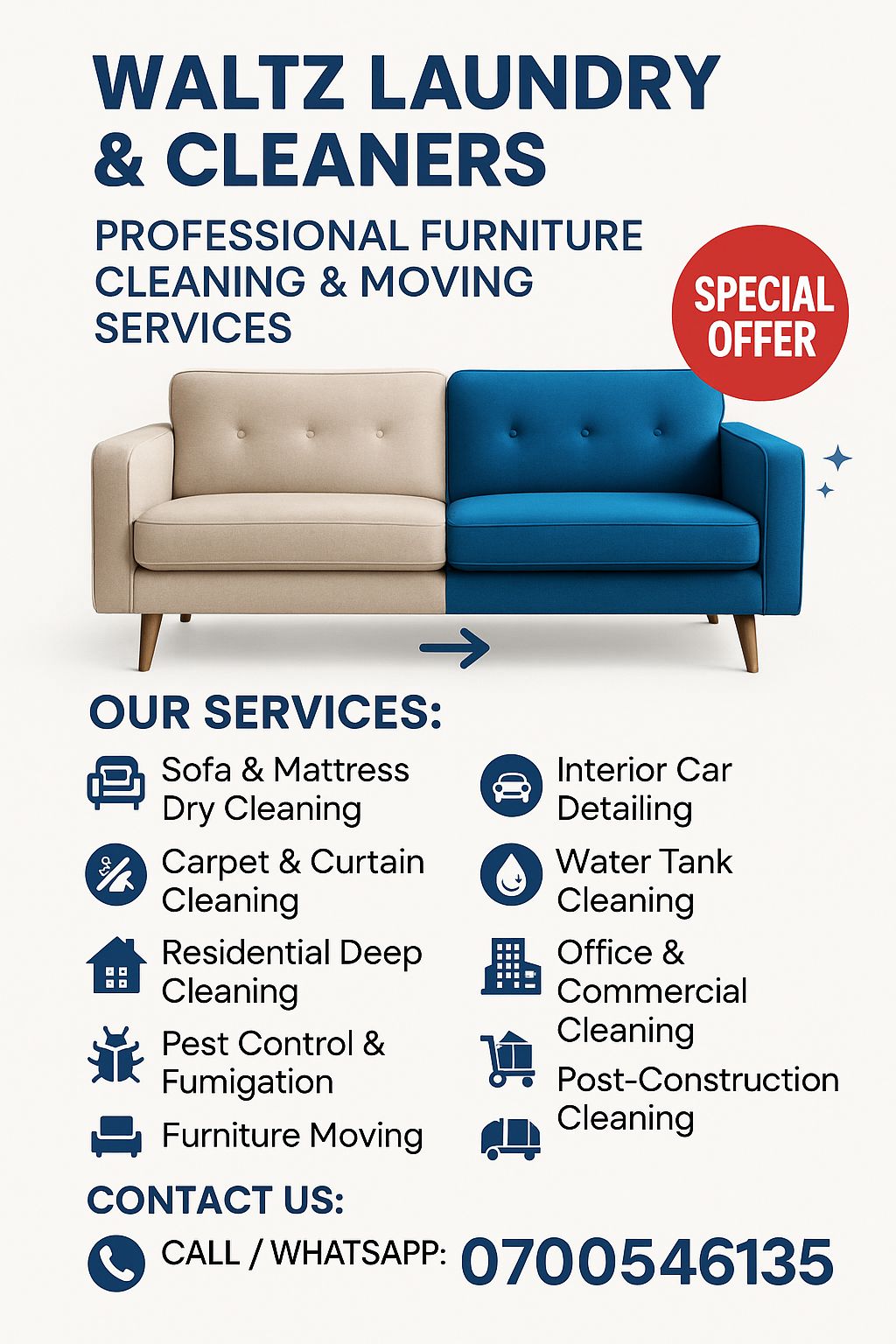 Waltz Cleaners and Movers