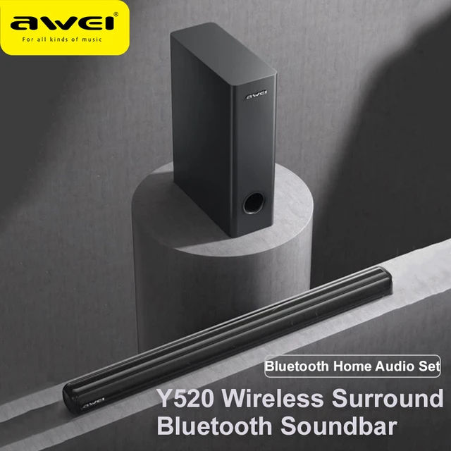 Awei Y520 Soundbar Wireless Surround BT