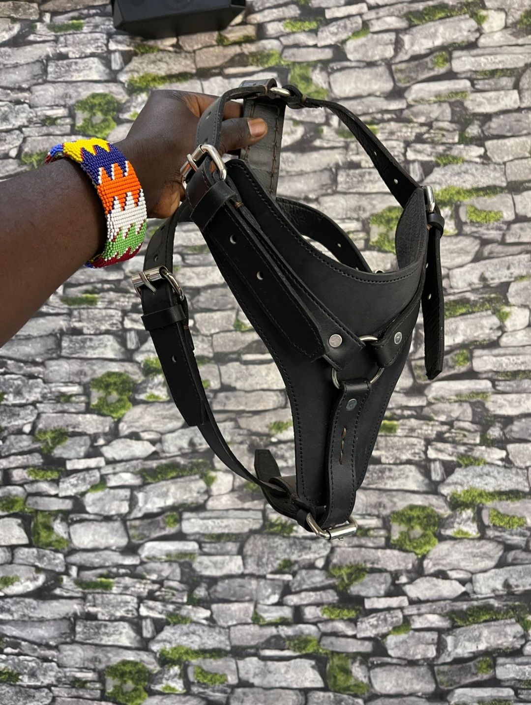 Heavy Duty Adjustable Leather Harness