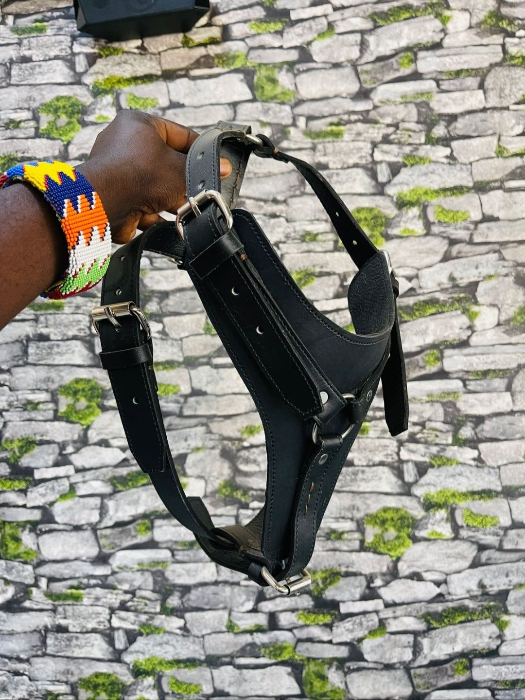 Heavy Duty Adjustable Leather Harness