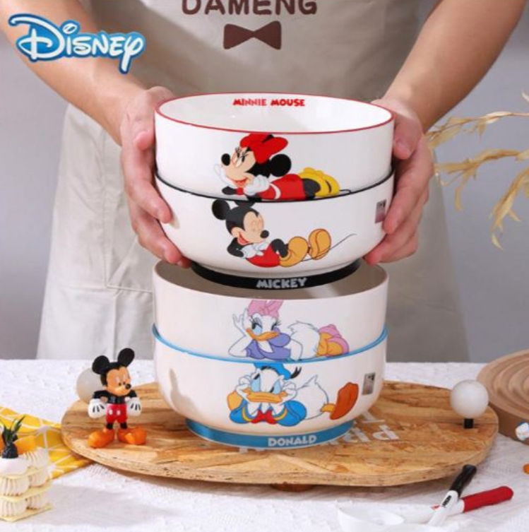 Mickey and friends bowls