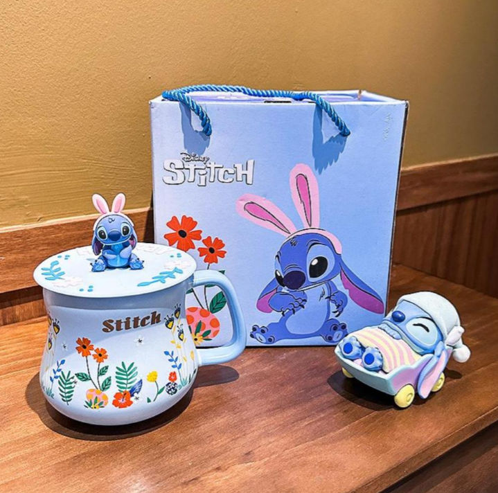 Stitch,Pooh and Lotso mugs