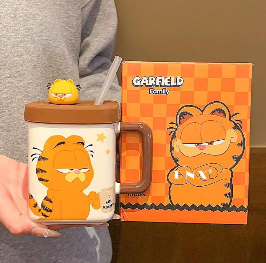 Garfield sippy mugs