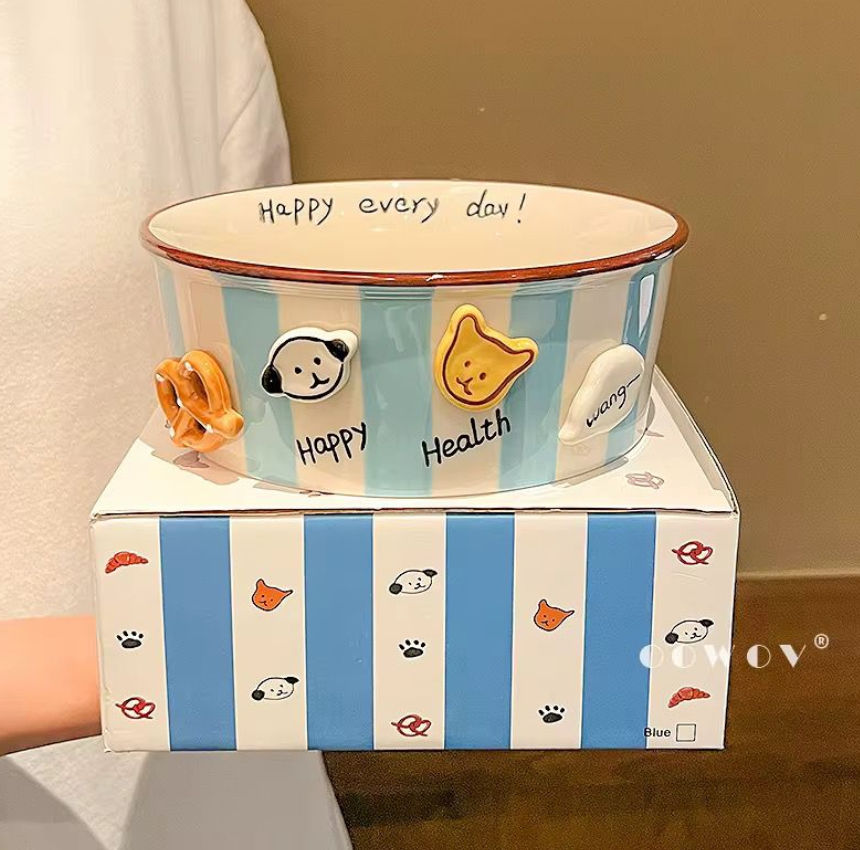 Ceramic popcorn bowls