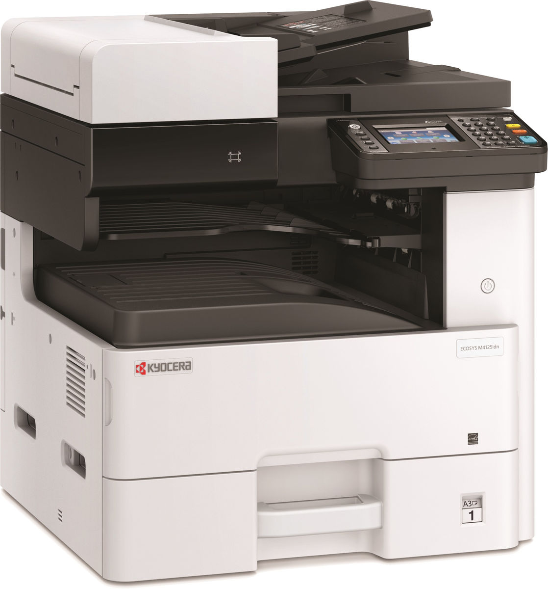 Kyocera ECOSYS M4125idn A4 Mono Multifunction Laser Printer (black and white) Print/Scan/Copy