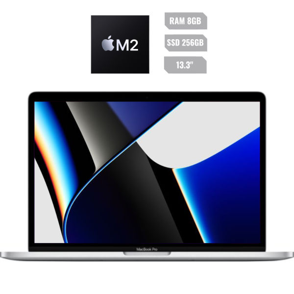 Apple MacBook Pro (2022) MNEJ3ZE/A, M2 Chip with 8-Core, 13.3″ Retina, 8GB Unified RAM, 512GB SSD